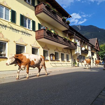 Hotel Gasthof Alter Wirt Farchant Kültér fotó